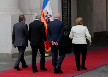 Expresidentes: Frei, Lagos, Piñera, Bachelet