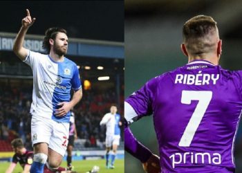 Ben Brereton y Franck Ribéry