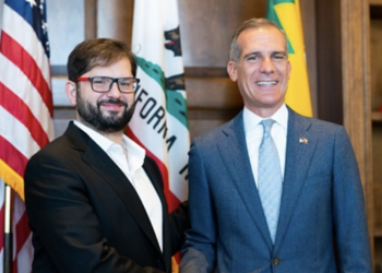 Boric en visita a EEUU