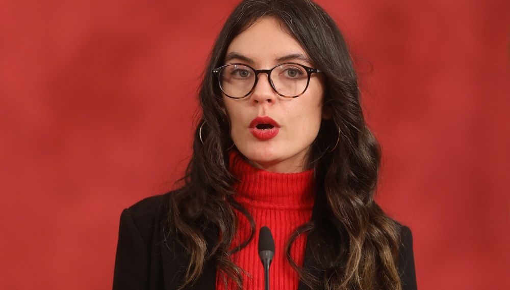 Camila Vallejos en la moneda