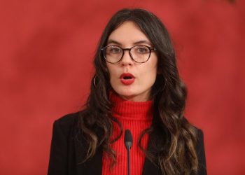 Camila Vallejos en la moneda