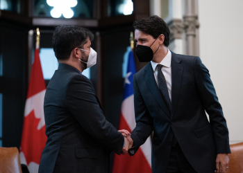 Foto presidencia Chile Canadá