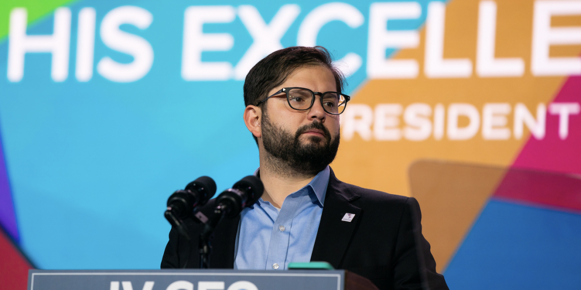 Boric en Cumbre de Las Américas