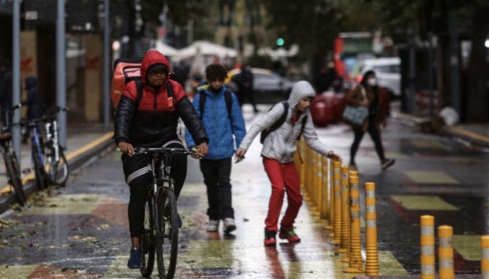 Lluvias en Santiago