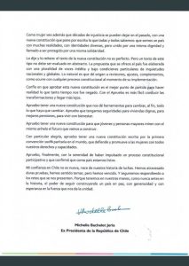 Carta Bachelet 2
