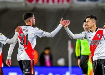 Pablo Solari hizo su debut en River