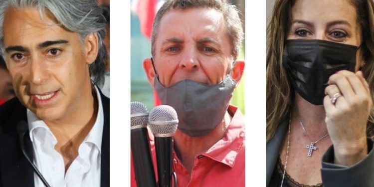 "Usan la trama de Trump": Marco Enríquez-Ominami envía ácidos comentarios al diputado Gonzalo de la Carrera y Teresa Marinovic