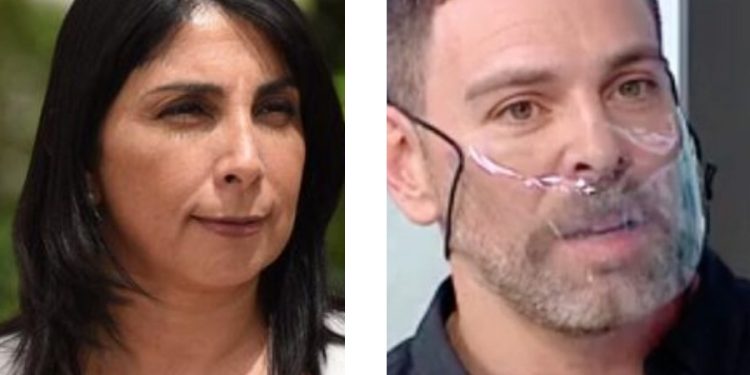 “No te burles": Tenso encontrón entre José Antonio Neme y Karla Rubilar