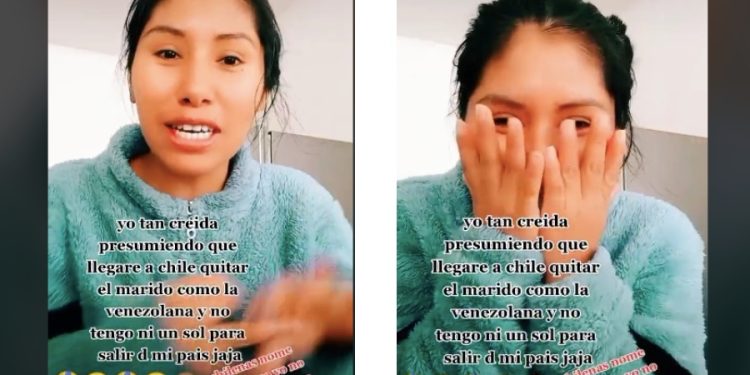 "Chilenas cuiden a sus maridos": Peruana se vuelve viral imitando a venezolana