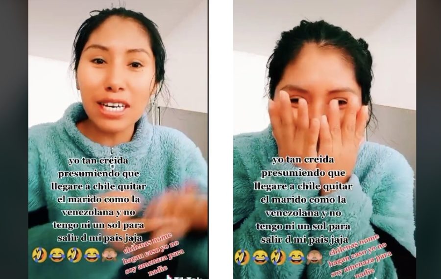 "Chilenas cuiden a sus maridos": Peruana se vuelve viral imitando a venezolana
