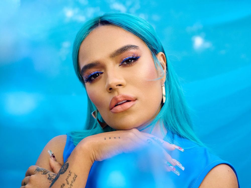 Karol G Dejó Su Icónico Pelo Azul Karol G Dejó Su Icónico Pelo Azul