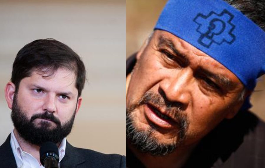 Llaitul hacia Boric_ Se jura el Che Guevara