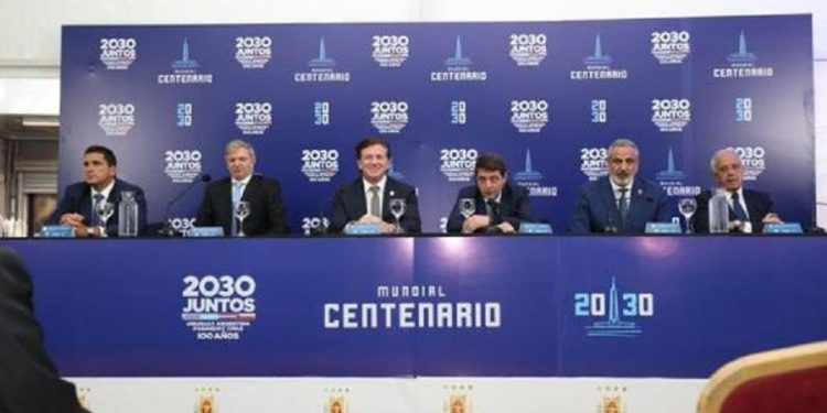 Chile, Uruguay, Argentina y Paraguay lanzan se unen para ser sede del Munndial 2030