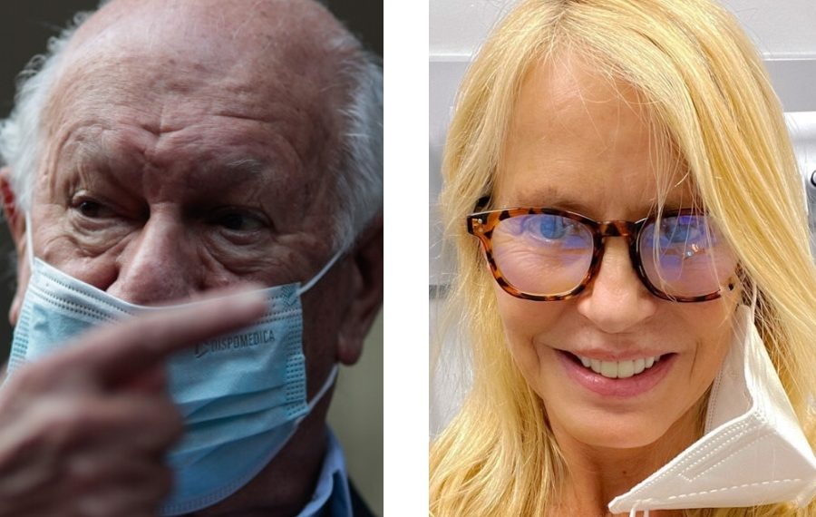 (Video) La arrebatada reacción de Ricardo Lagos comparada con Cecilia Bolocco