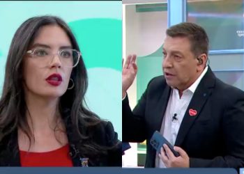 ¿Me está como retando?: JC Rodríguez encara a Camila Vallejo