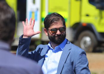 Limache recibió a Gabriel Boric