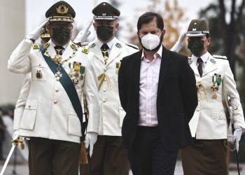 ¿Boric con temor?: Cien uniformados viajarán con el Presidente a la Araucanía