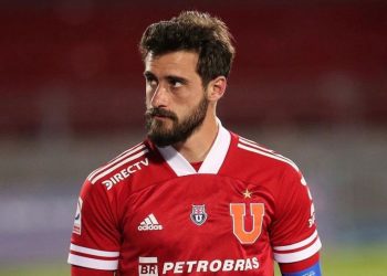 Fernando de Paul, nuevo refuerzo de Colo Colo, cuando jugaba en la U