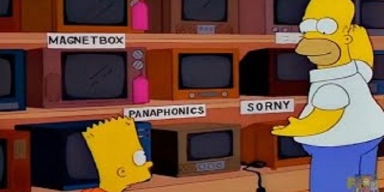 Imagen de Los Simpsons usada como meme sobre La Polar