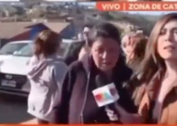 periodista deja hablando sola a vecina