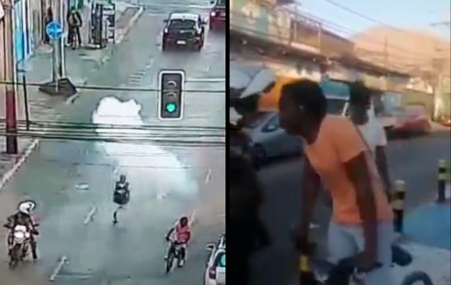 extranjero en contra de carabineros