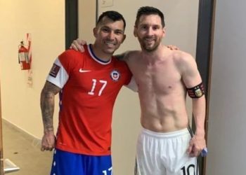 Gary Medel dejó en un altar a Messi