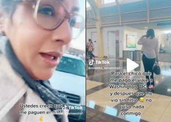 Viral: Mujer viajó a Washington para conocer a un chico y la rechazó al verla sin filtro
