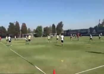 Intensidad: Filtran el primer entrenamiento de la U bajo las órdenes de Pellegrino