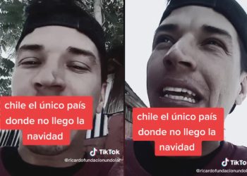 Empapelan en críticas a venezolano que habló mal de la navidad en Chile