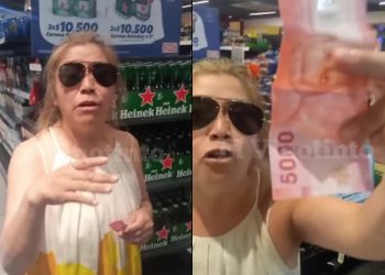 mujer ataca con todo a trabajadores venezolanos