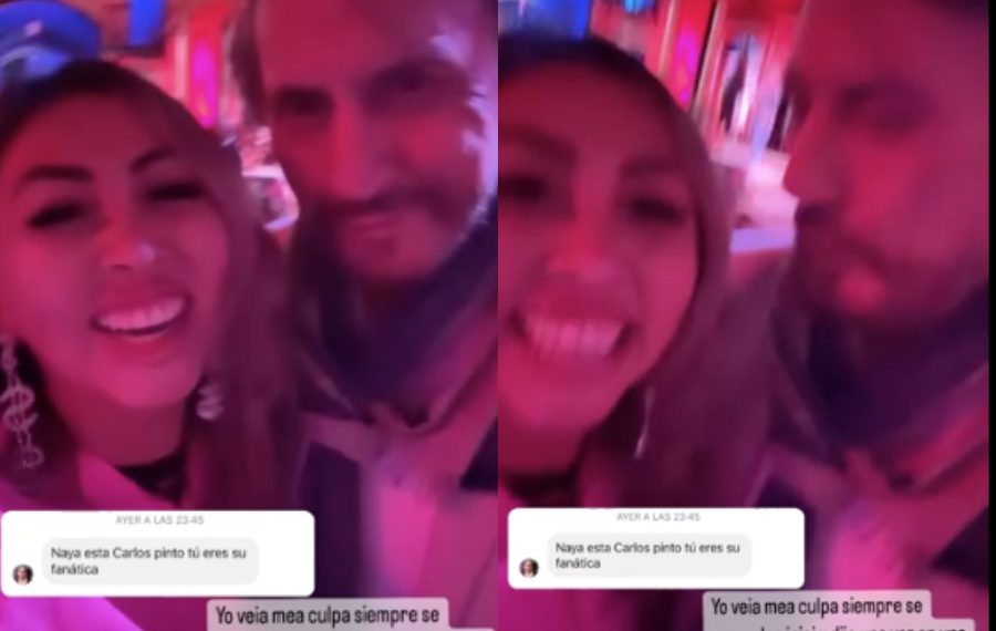 naya facil conoce a su ídolo de infancia carlos pinto