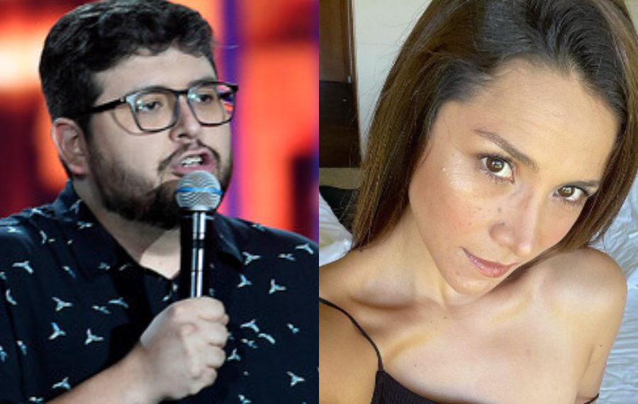 loreto aravena responde a broma de luis slimming