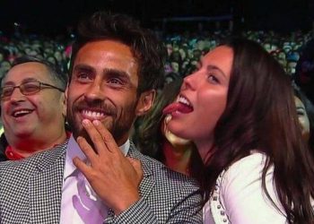 Daniela Aranguiz y Jorge Valdivia recibieron el 2023 juntos