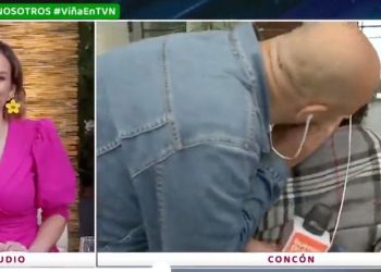 «Estoy Mal, muy mal». Kiwi lamenta despido desde TVN tras forzado beso a Pamela Leiva