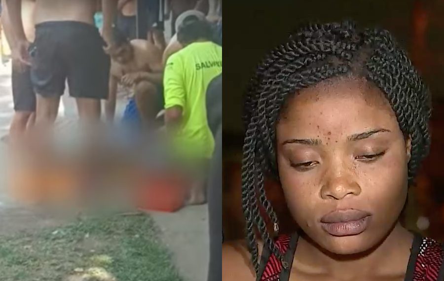 dramático relato de la hermana de niño haitiano ahogado