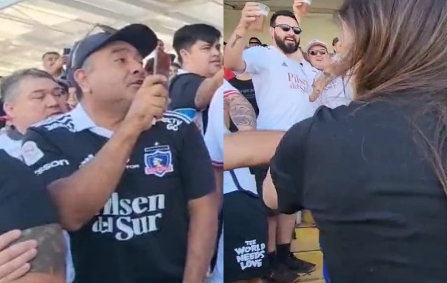 Hombre agredió a una mujer en el estadio