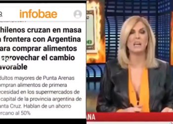 Conductora Argentina furiosa con chilenos que cruzan la cordillera para comprar víveres