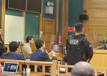 Habló en juicio en su contra