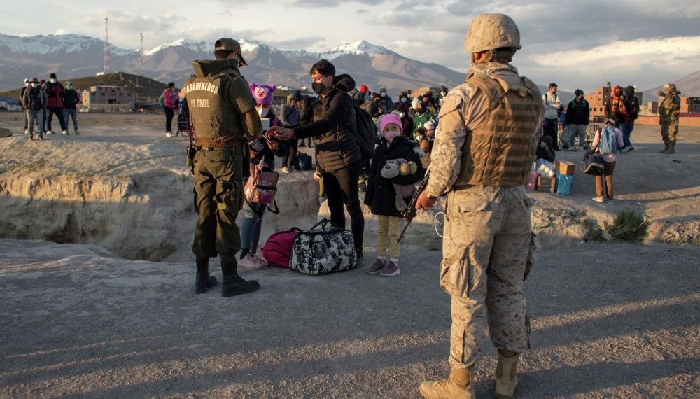 Comparación policía peruana Carabineros