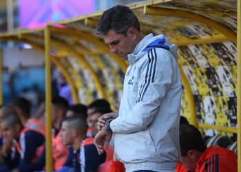 Mauricio Pellegrino se enfada