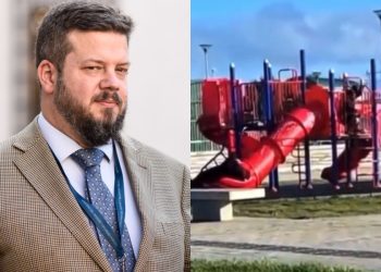 Johannes Kaiser exigió informe de daños del tobogán que dañó el Presidente Boric