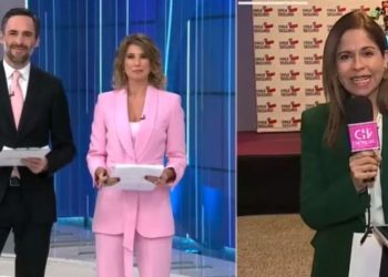 Incómodo momento en vivo