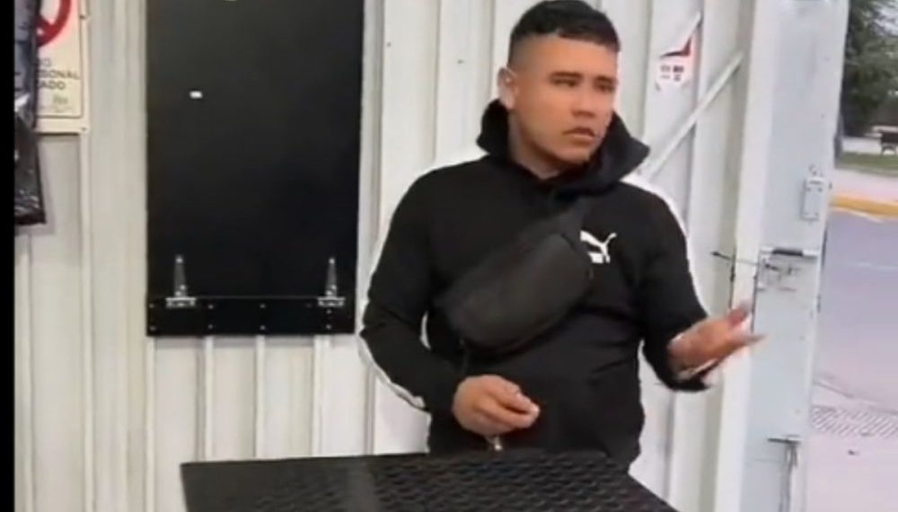 Chofer venezolano hace furioso