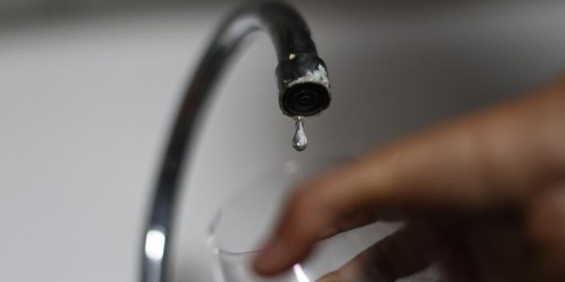 Un posible corte de agua