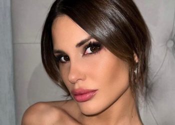 Gala Caldirola remeció las redes