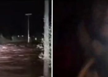 Grabaron un mensaje de despedida