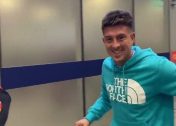 Pablo Parra arribó a Chile