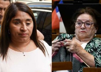 Doctora Cordero y Fabiola Campillai