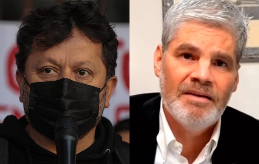 Guarello y Daniel Alcaíno