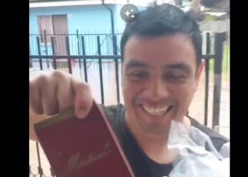 Sujeto se hizo viral tras inundaciones